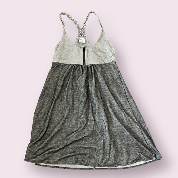 725 Originals Women Grey Dress with Zipper Summer casual - Picture 1 of 5